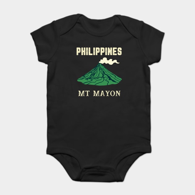 Filipino Pinoy Pride Philippines Baby Bodysuit by QuirkyQuest Creations